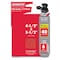 Diablo 5-1/2 in. L X 4-1/2 in. W 40 Grit Aluminum Oxide 1/4 Sheet Sandpaper 6 pk DCS045040S06G - alternate 2